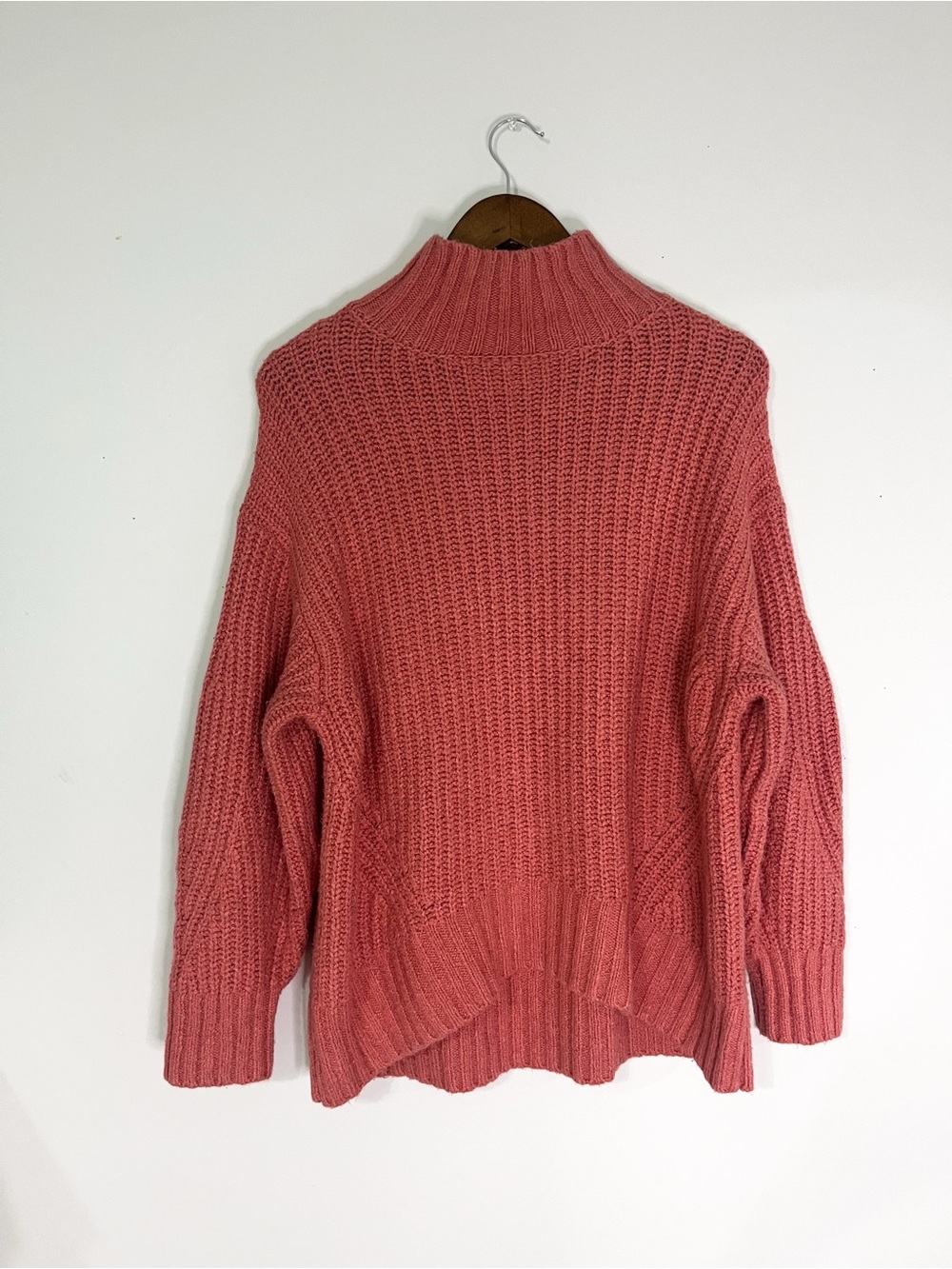 Maeve Anthropology Pink Turtle Neck Sweater. Small